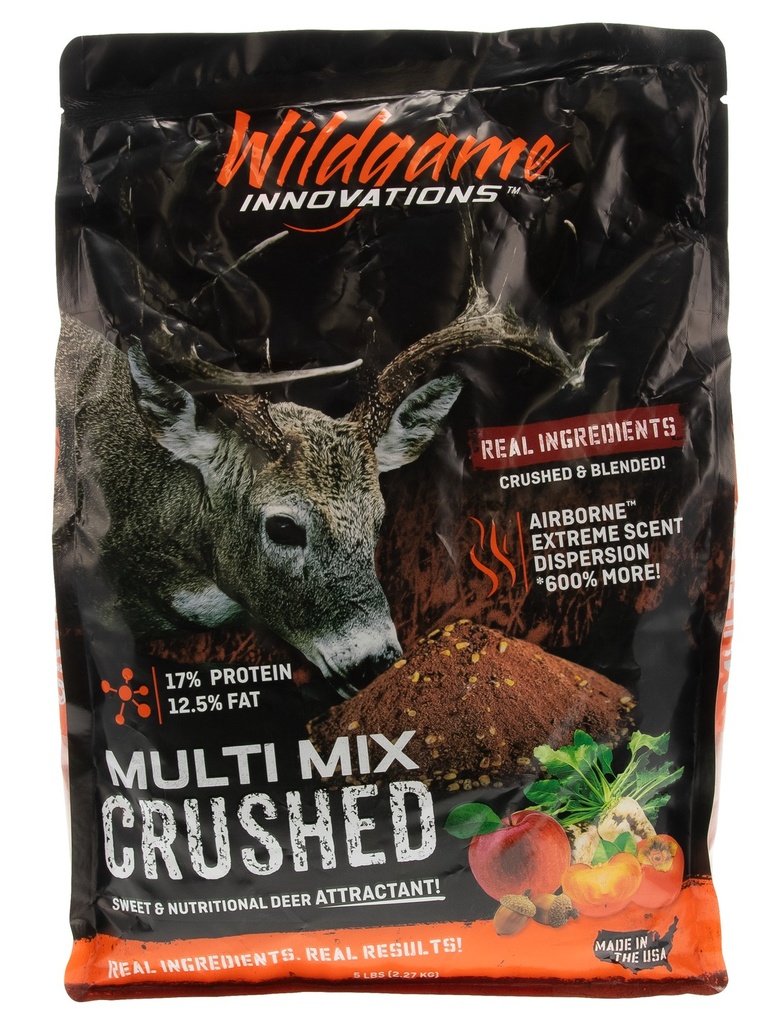 WILDGAME INNOVATIONS GSM WGI WGI-WLD215 MLTI MIX CRUSHED/5LB(3 BAGS/CS)