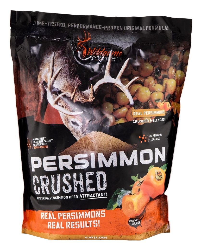 WILDGAME INNOVATIONS GSM WGI WGI-WLD422 PERSIMMON CRSHED/5LB(3 BAGS/CS)