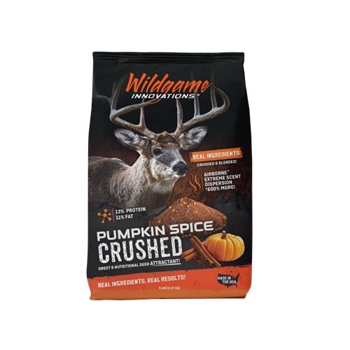 WILDGAME INNOVATIONS GSM WGI WGI-WLD556 PUMPKIN SPICD CRSHD/5LB(3 BAGS/CS)