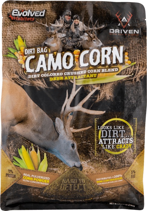 EVOLVED/GSM EVOLVED EVL-EVO20725 DIRT BAG CAMO CORN/5LB(3BAGS)