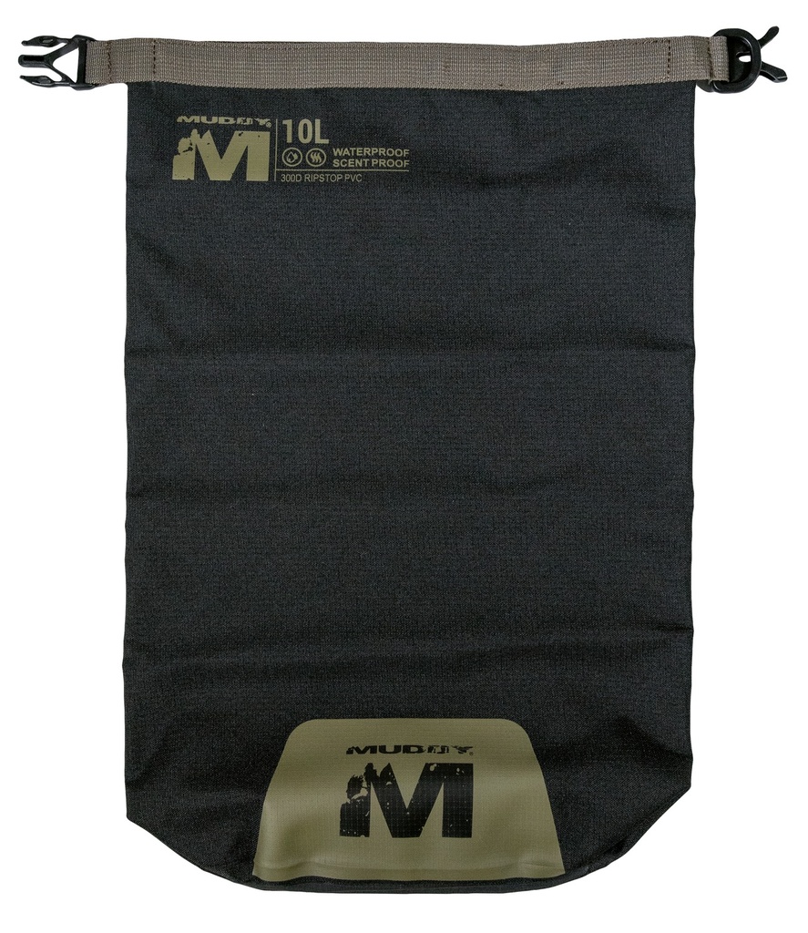 Walkers Game Ear MUDDY MUD-WDB-10L-BLK      10L WTRPROOF DRY BAG