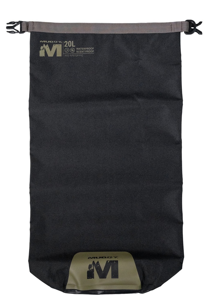 Walkers Game Ear MUDDY MUD-WDB-20L-BLK      20L WTRPROOF DRY BAG