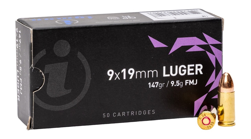 GLOBAL ORDNANCE LLC IGMAN 3877002037207      9MM 147GR FMJ       50/20