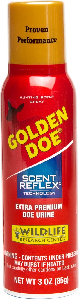 Wildlife Research WILD 412-3  GOLDEN DOE SPRAY CAN               3OZ