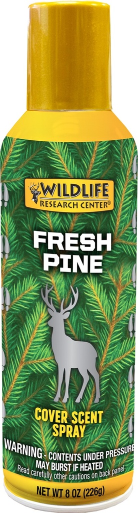 Wildlife Research WILD 731    COVER SCENT SPRAY FRESH PINE       8OZ