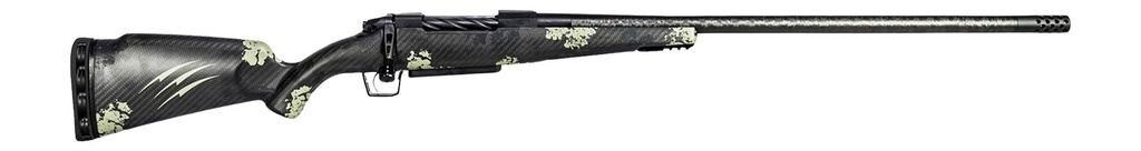 Fierce Firearms ROGSCX22CM18BF Carbon Rogue XP 22 Creedmoor 3+1 18" Carbon Fiber Match Grade Threaded Barrel, Black Cerakote Steel Drilled & Tapped Receiver, BiPod Rail Forend, Forest Camo Fixed Carbo