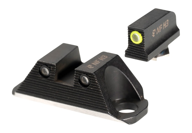 Night Fision NF GLK-001-230-362-YGZG     NIGHT SIGHT GLOCK 19/45 YELLOW FRONT