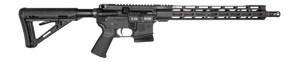 Diamondback DB1799K005 DB15 *CO Compliant 5.56 NATO 10+1 16" Black Nitride Barrel, Black Anodized Aluminum Receiver w/Picatinny Rail, M-LOK Handguard, Black Synthetic Stock