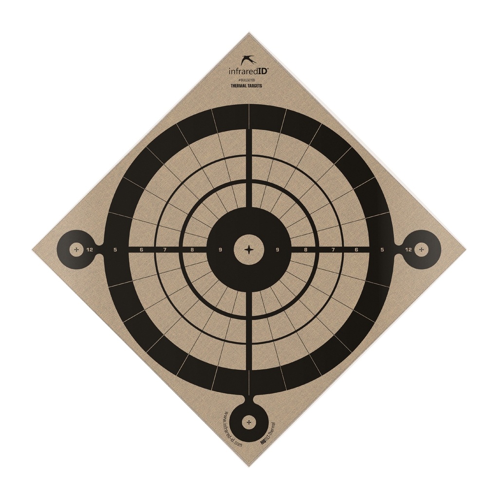 RESHET GRAF LTD INFRARED-ID BULLSEYE8   THERM BULLSEYE TARGET  3PK
