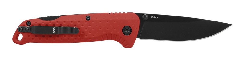 S.O.G SOG 13-11-07-43  ADVENTURER LB 3.5" BLADE RED/BLK