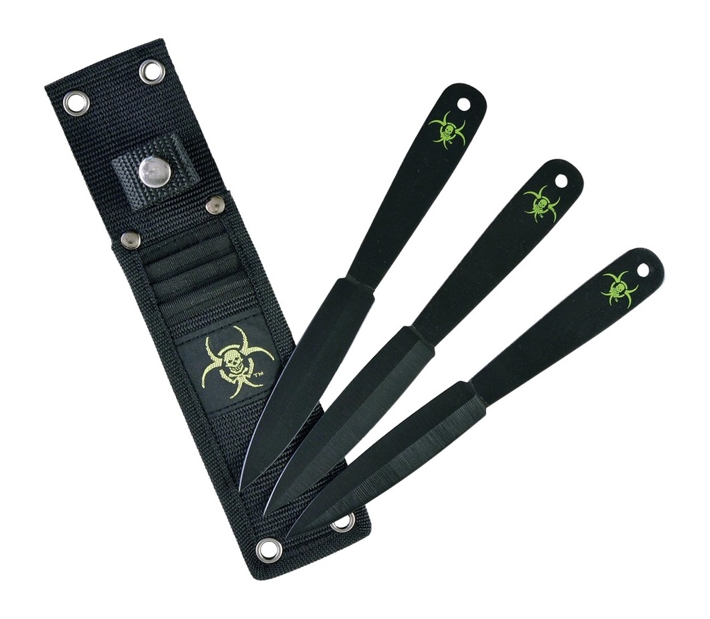 RYNOBLADE KNIVES RUKO G-303B-CS     S45C CRB STEEL 7-3/8" THROWING