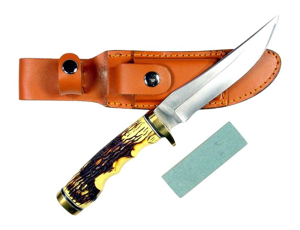 RYNOBLADE KNIVES RUKO RUK0080-CS      440A 5"DELRIN HUNTNG FIXED CS