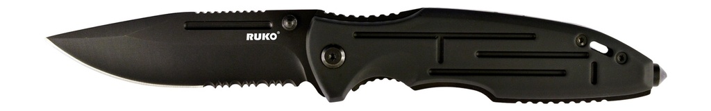 RYNOBLADE KNIVES RUKO RUK0153      440A 3-1/2"BLK ANODIZED FOLDING