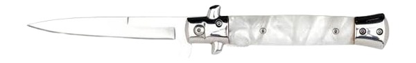RYNOBLADE KNIVES RUKO RUK0184WP    420A 4"WHT PEARL ACRYLIC FOLDING