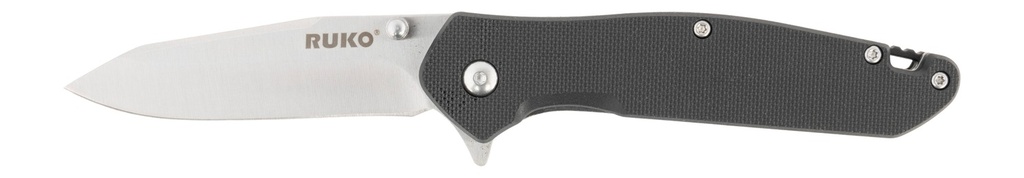 RYNOBLADE KNIVES RUKO RUK0187BK    420A 3.25"TACTICAL BLACK GFR FOLDING