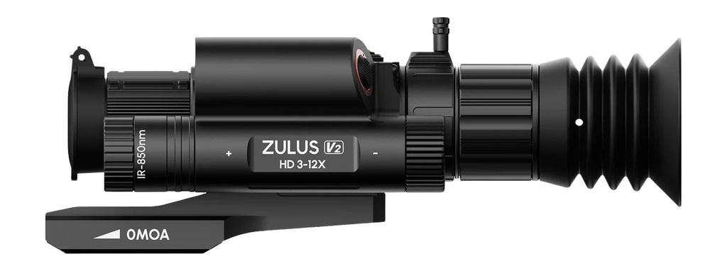 DNT ZHD312RV2 ZULUS HD 3-12X V2  D/N W/LASER RF