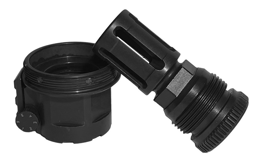 SILENT STEEL USA SS FHAQDL-B-556-12X28   556 BOLTLOK/FLASH HIDER