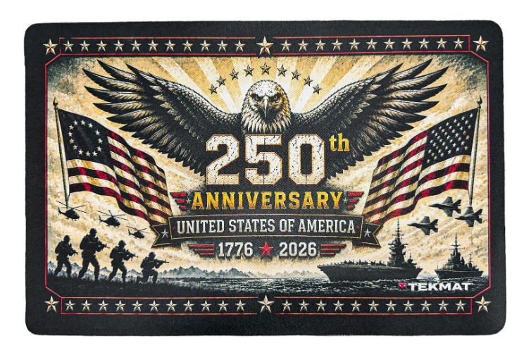 BECK TEK, LLC (TEKMAT) TEKMAT TEK-R17-250TH        17X11 250TH ANNIVERSRY
