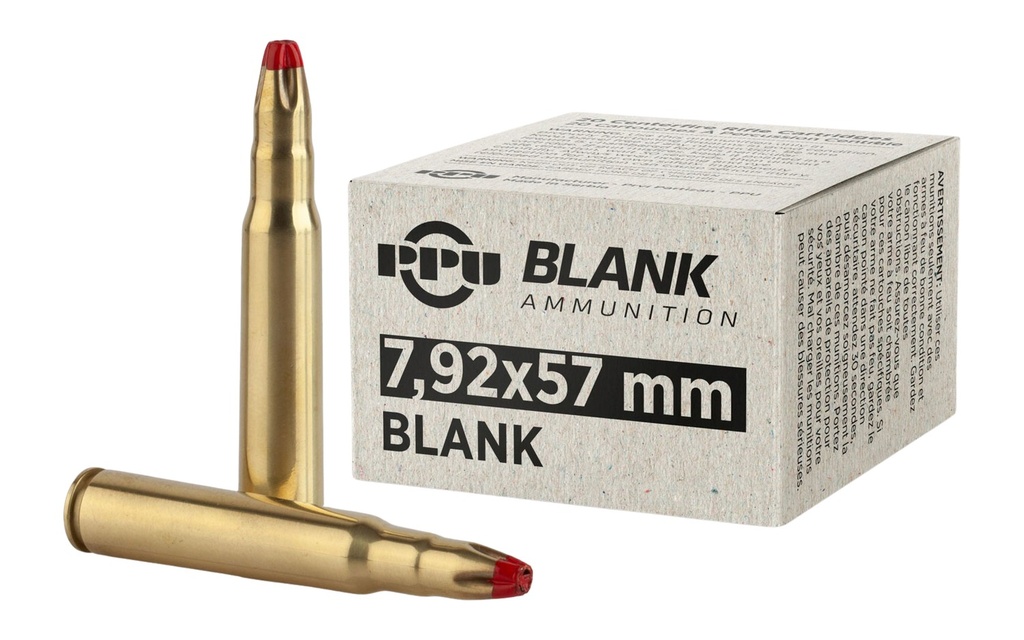 TR&Z PPU PPB73       7.9X57 BLANK                 20/25