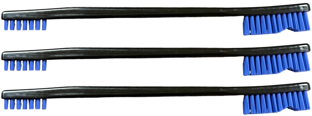 Pro-Shot PROSHOT BAP-3PK  DE UTILITY AP STIFF BLUE BRUSH 3PK