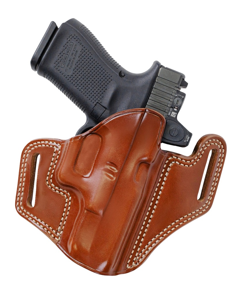GALCO CM2-800R    GLOCK 43 W/WO RED DOT          TAN