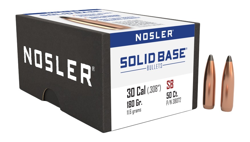 Nosler NOS 38072 SB     30      180G SP                50