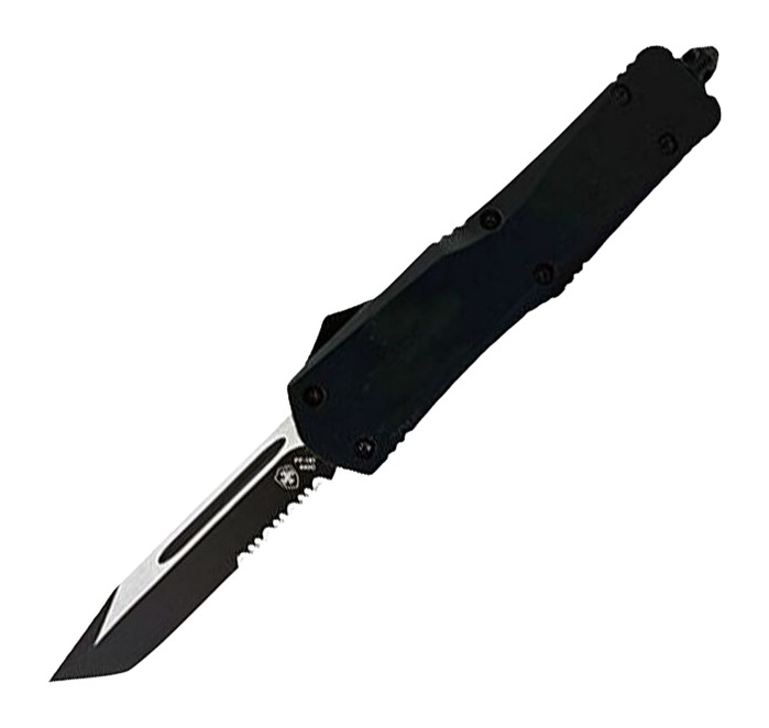 TEMPLAR KNIFE TEMP L3-BR-53-1 LRG  G3 ZINC BLACK RUBBER TANTO  SER