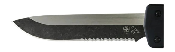 TEMPLAR KNIFE TEMP S3-BR-63-1 SML  G3 ZINC BLK RUBBER DROP   SER