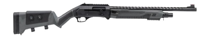 PW ARMS INC Panzer Arms PAFS1PROFSGRA FS1 Pro 12 Gauge Semi-Auto 3" 4+1 20" Black Shrouded Barrel, Gray Cerakote Receiver w/Picatinny Rail, M-LOK Handguards, Black Adj Cheekrest Synthetic Stock, Picatinny Rail Fo