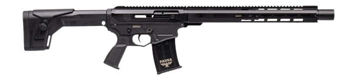 PW ARMS INC Panzer Arms PAAR12BLF AR12 G5 12 Gauge Semi-Auto 3" 5+1 18.50" Black Cerakote Aluminum/Polymer Receiver w/Picatinny Rail, M-LOK Handguards, Black Synthetic Stock