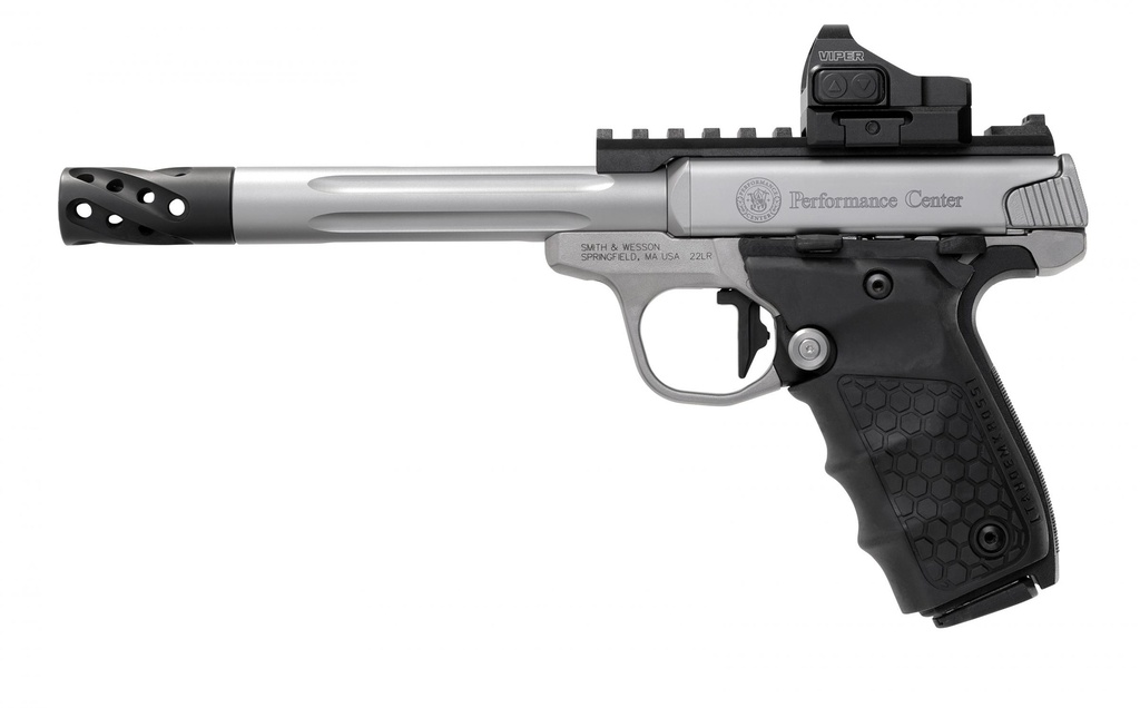 Smith and Wesson SW22 VICTORY TGT 22LR 6" OPTIC
