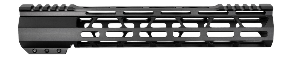 JE MACHINE PS-223MLK12JBLK 12" AR15 MLOK SLIM HGRD