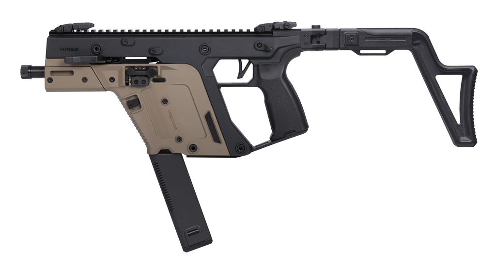 Kriss USA VECTOR SBR 9MM 5.5" BLACK/FD 40+1