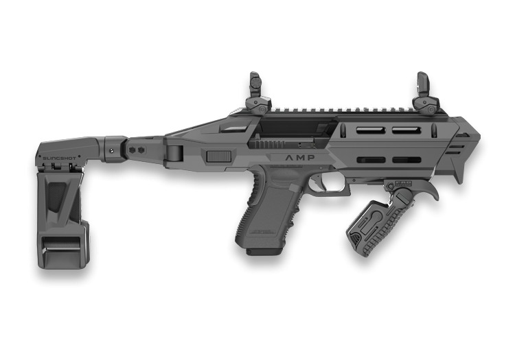 FAB FX-AMPPROSL-10A1B CON KIT W/BRACE GLOCK 17/19 BLACK