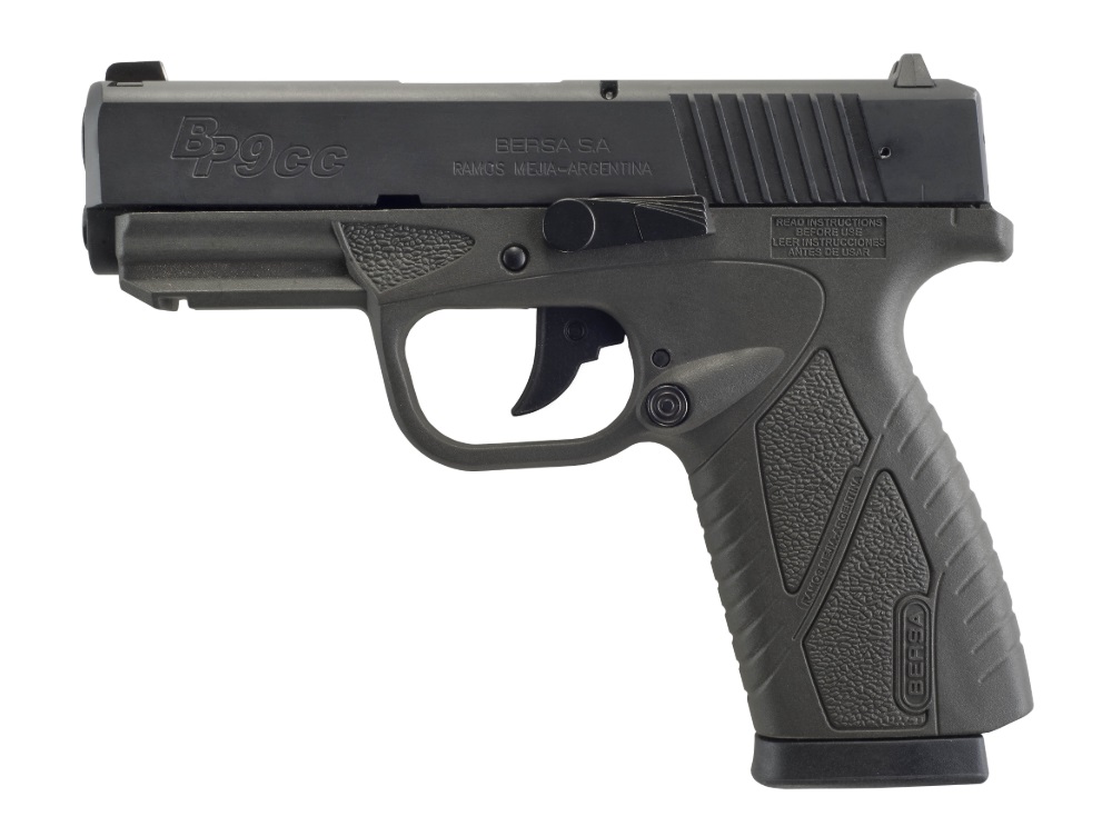 Bersa CONCEAL CARRY 9MM BLACK/GRAY 8+1#