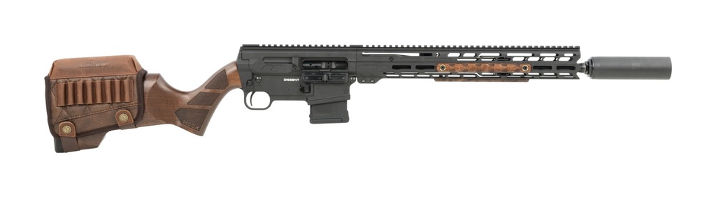 CMMG 55AC78C-AB Dissent BR4 5.56 NATO 30+1 16.10" Black Nitride Threaded Barrel, Black Armor Cerakote Aluminum Receiver w/Picatinny Rail, M-LOK Handguard