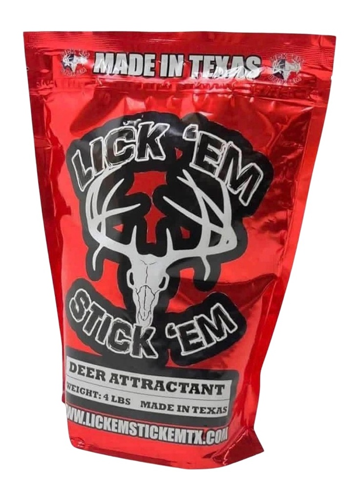 MCLANE GROUP LICK EM STICK EM      DEER ATTRACTANT  4LB