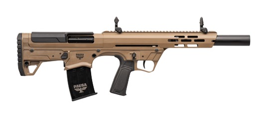 PW ARMS INC Panzer Arms PABP12BPSFDE BP12 Gen3 12 Gauge Semi-Auto 3" 5+1 18.50" Black Barrel, Flat Dark Earth Aluminum/Polymer Receiver w/Picatinny Rail, M-LOK Handguard, Flat Dark Earth Adj Cheekrest Polymer Sto