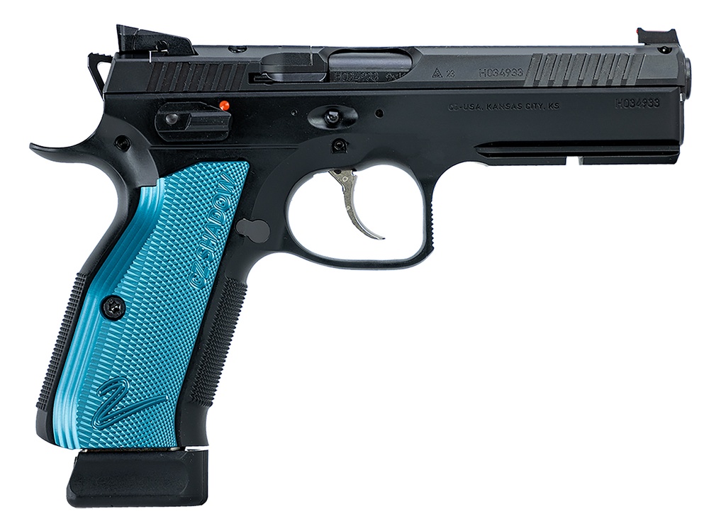 CZ 75 SHADOW 2 9MM 5" BLUE OR