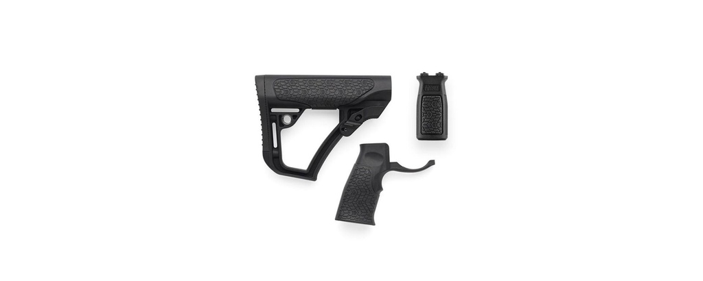 Daniel Defense STOCK/GRIP/FOREGRIP M-LOK BLK