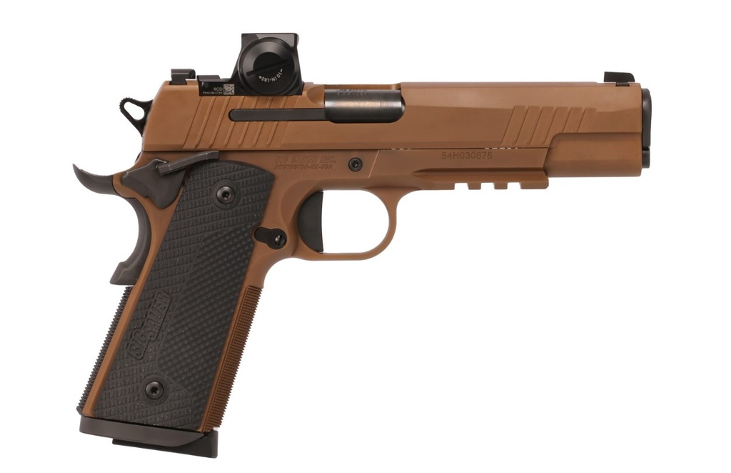 SIG SAUER 1911X 45ACP COY/BLACK 5" ROMEO-X