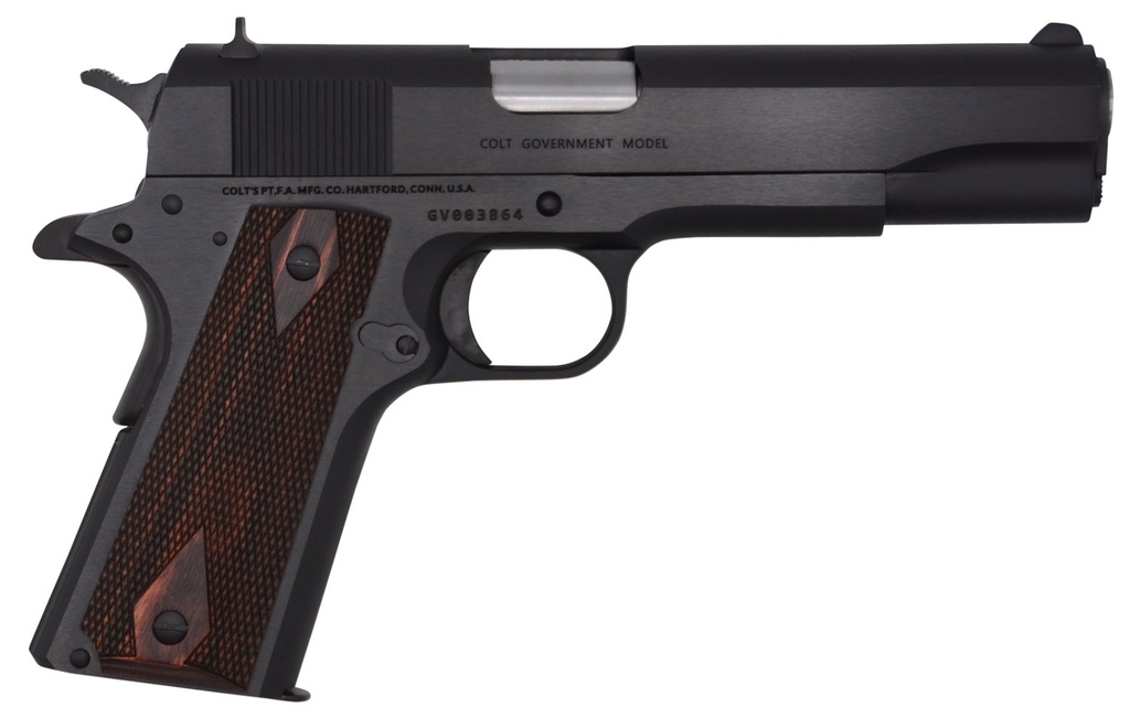 Colt GOV'T CLASSIC 45ACP BL/WD 5"