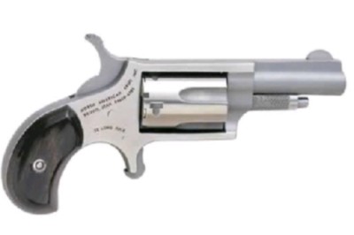 North American Arms MINI 22LR REV 1-5/8 SS BLACK PRL