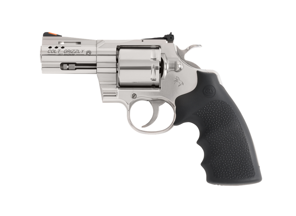 Colt GRIZZLY 357MAG SS 3" HOGUE