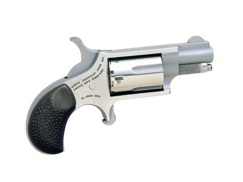 North American Arms MINI 22LR REV 1-5/8" SS RUBBER