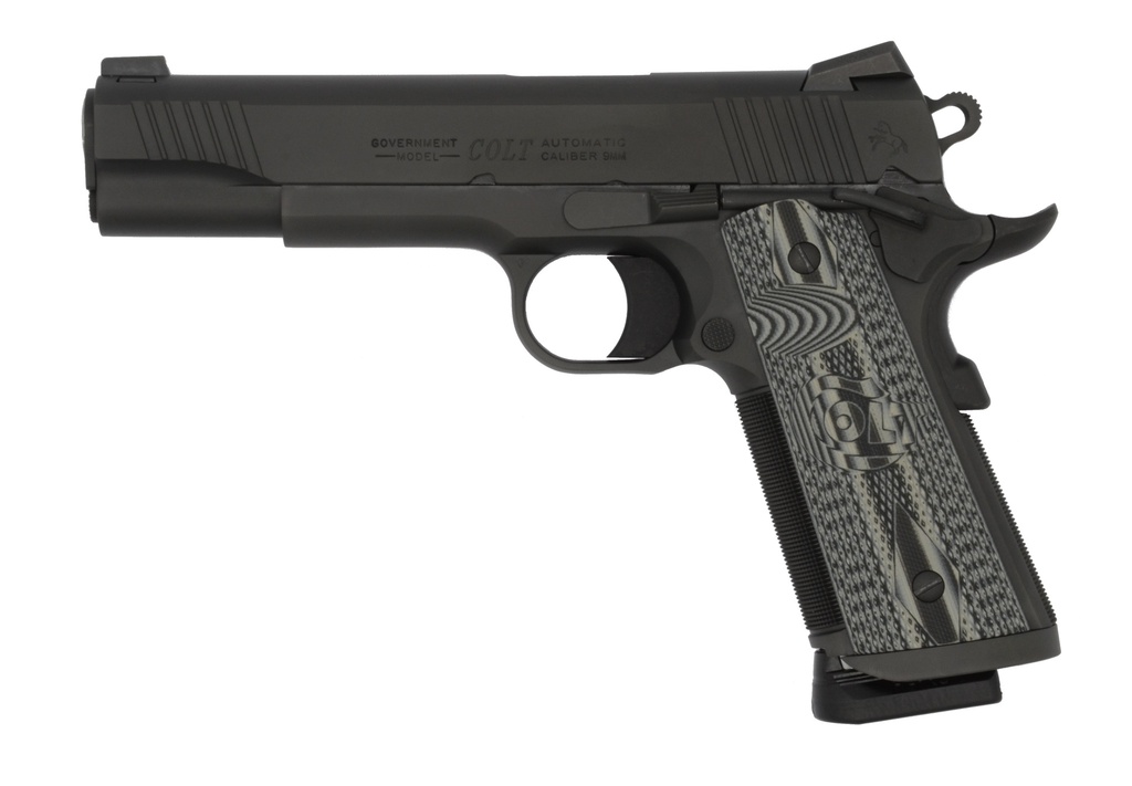 Colt COMBAT UNIT 9MM BLACK 5" NS