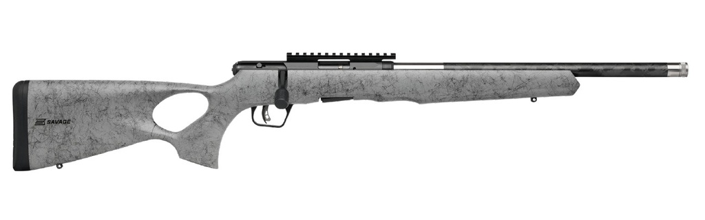 Savage Arms B22 22MAG BL/GRAY 18" CARBON THREADED BARREL