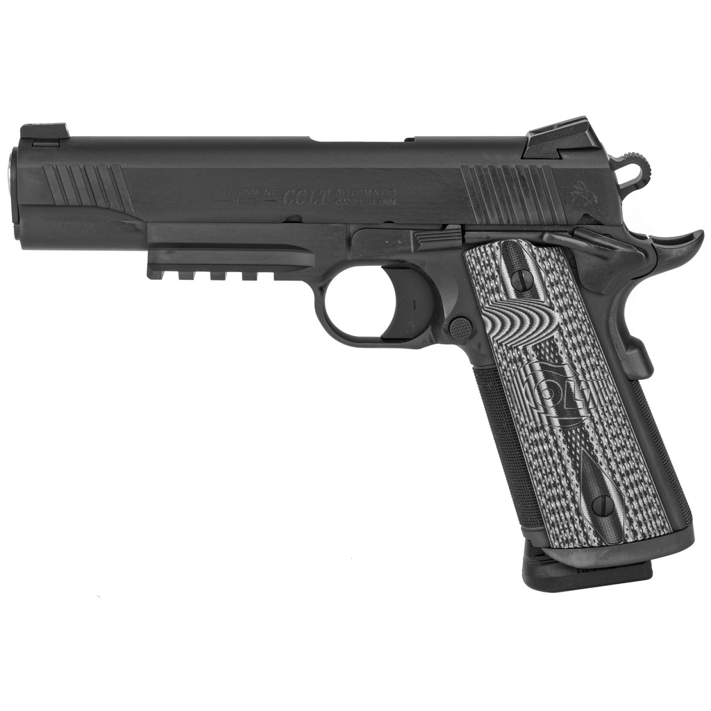 Colt COMBAT UNIT 9MM BLACK 5" RAIL