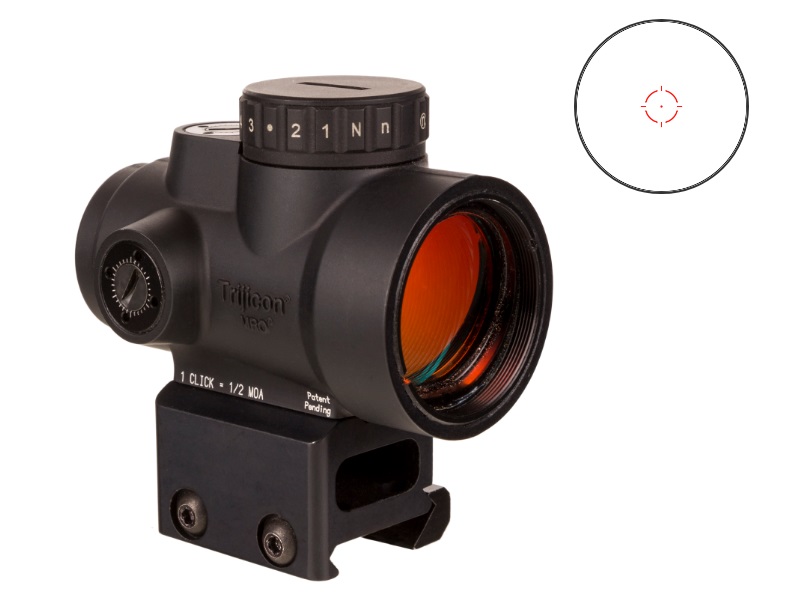 Trijicon MRO HD 1X25 2.0 MOA ILLUMINATED RED FCW