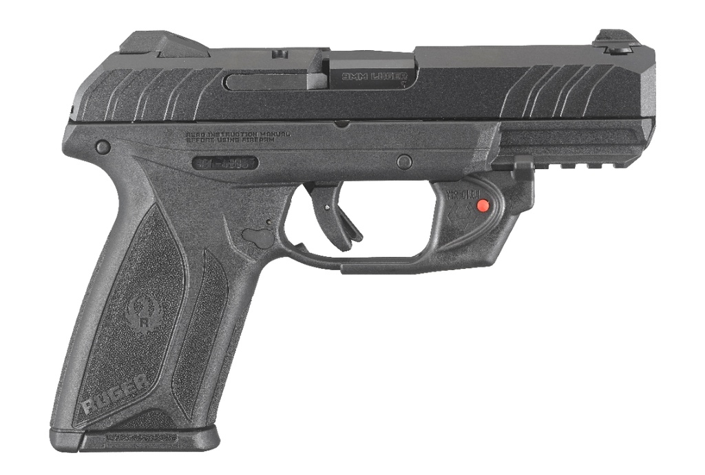Ruger SECURITY9 9MM BLACK 4" 15+1 LASER